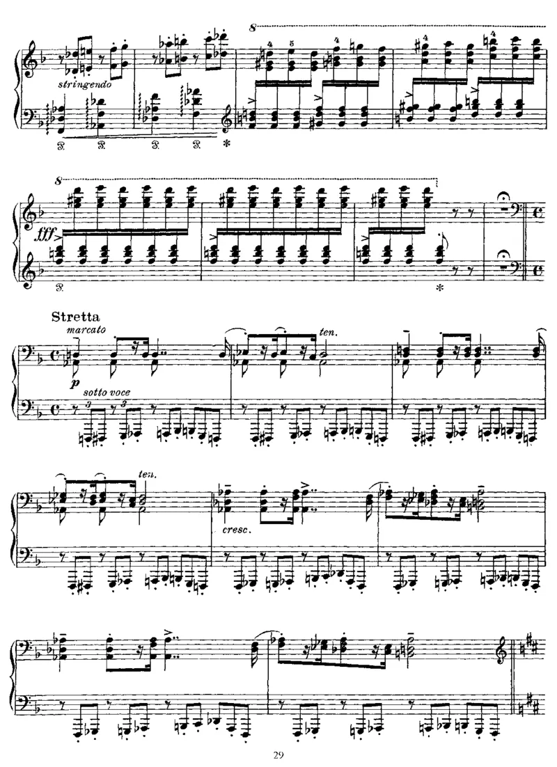 ScherzoandMarch_一万首著名钢琴曲谱哈农贝多芬合集视频教学电子版高清无水印可打印_1古典钢琴知名音乐家谱_李斯特钢琴谱全集_其他作品