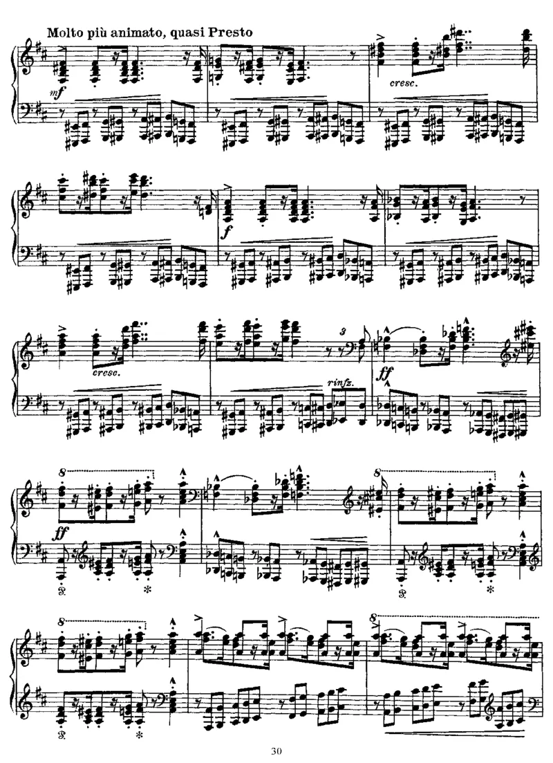 ScherzoandMarch_一万首著名钢琴曲谱哈农贝多芬合集视频教学电子版高清无水印可打印_1古典钢琴知名音乐家谱_李斯特钢琴谱全集_其他作品