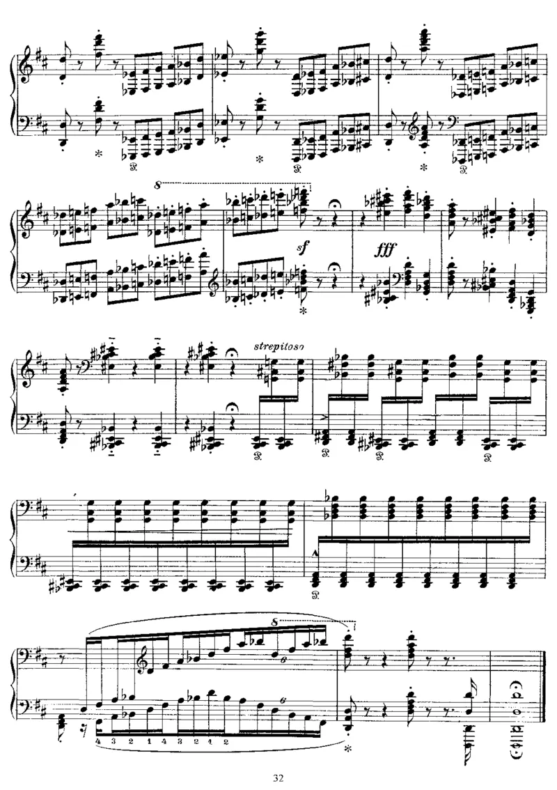 ScherzoandMarch_一万首著名钢琴曲谱哈农贝多芬合集视频教学电子版高清无水印可打印_1古典钢琴知名音乐家谱_李斯特钢琴谱全集_其他作品