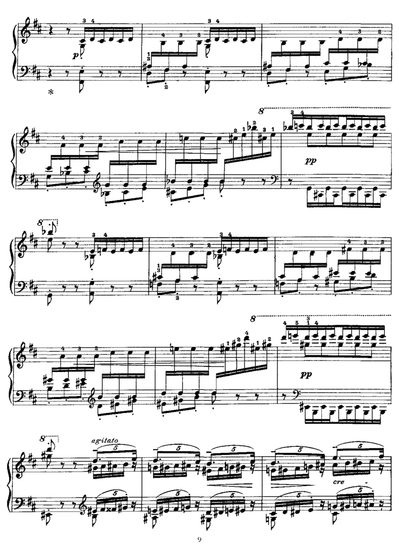 ScherzoandMarch_一万首著名钢琴曲谱哈农贝多芬合集视频教学电子版高清无水印可打印_1古典钢琴知名音乐家谱_李斯特钢琴谱全集_其他作品