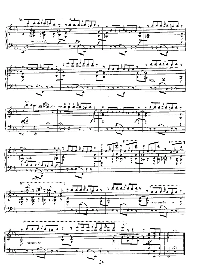Schumann-EtudesafterPaganiniCaprices,Op.3_一万首著名钢琴曲谱哈农贝多芬合集视频教学电子版高清无水印可打印_1古典钢琴知名音乐家谱_舒曼钢琴谱全集_WORKS