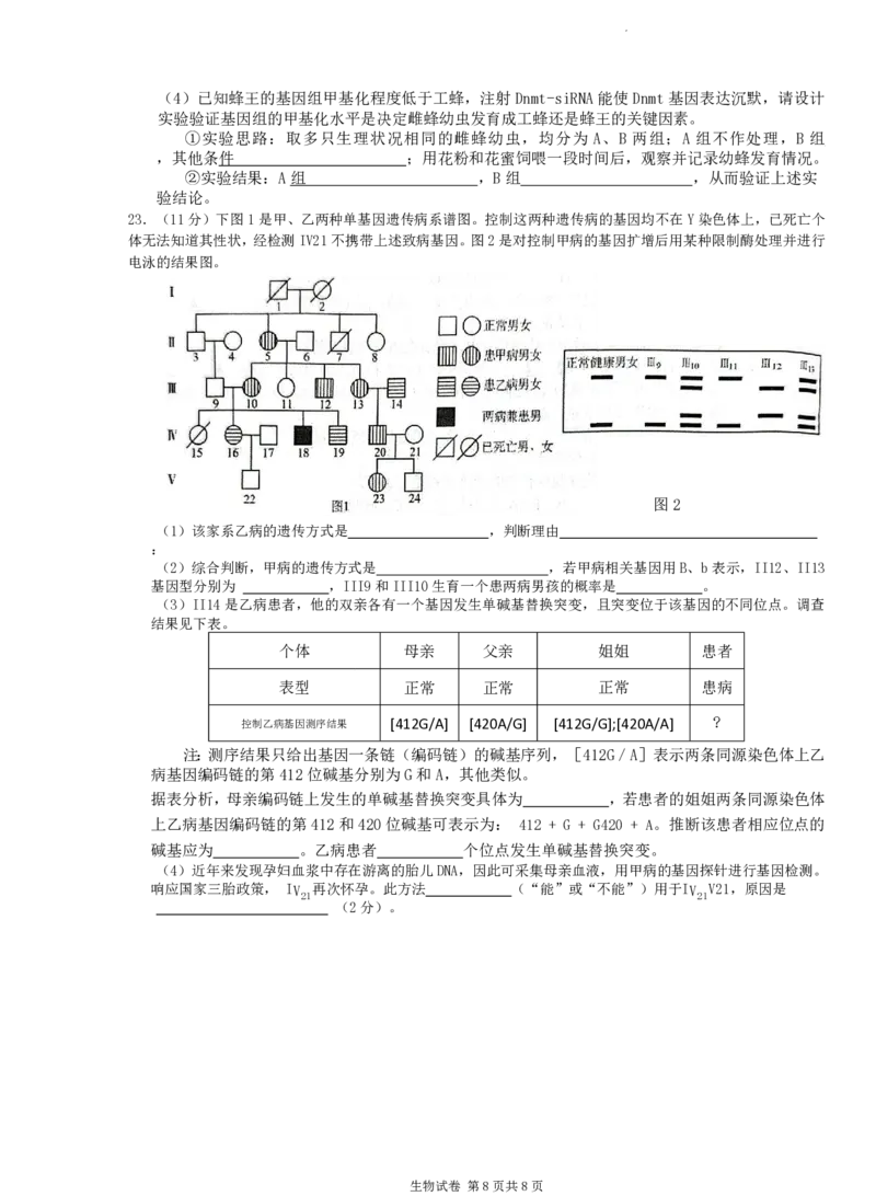 江苏省盐城市2024届高三上学期期中考试生物(1)_2023年11月_01每日更新_14号_2024届江苏省盐城市高三上学期期中考试