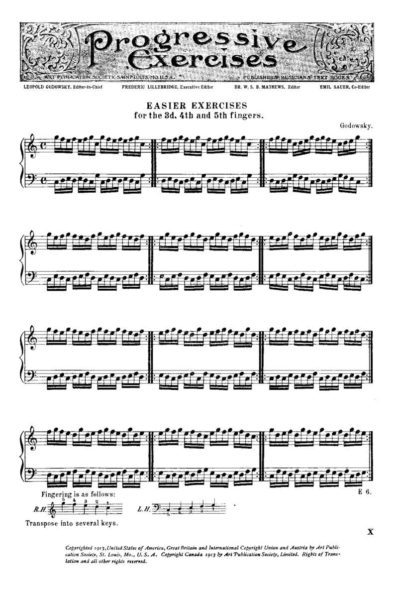ProgressiveExercises(Godowsky,Leopold)_一万首著名钢琴曲谱哈农贝多芬合集视频教学电子版高清无水印可打印_1古典钢琴知名音乐家谱_超高难度钢琴谱_一些练习曲