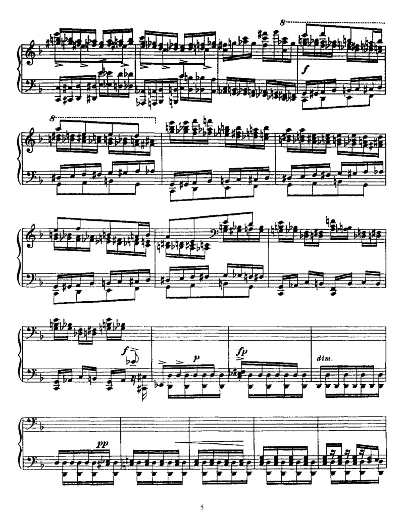 Toccata,Op11_一万首著名钢琴曲谱哈农贝多芬合集视频教学电子版高清无水印可打印_1古典钢琴知名音乐家谱_普罗科菲耶夫钢琴谱全集