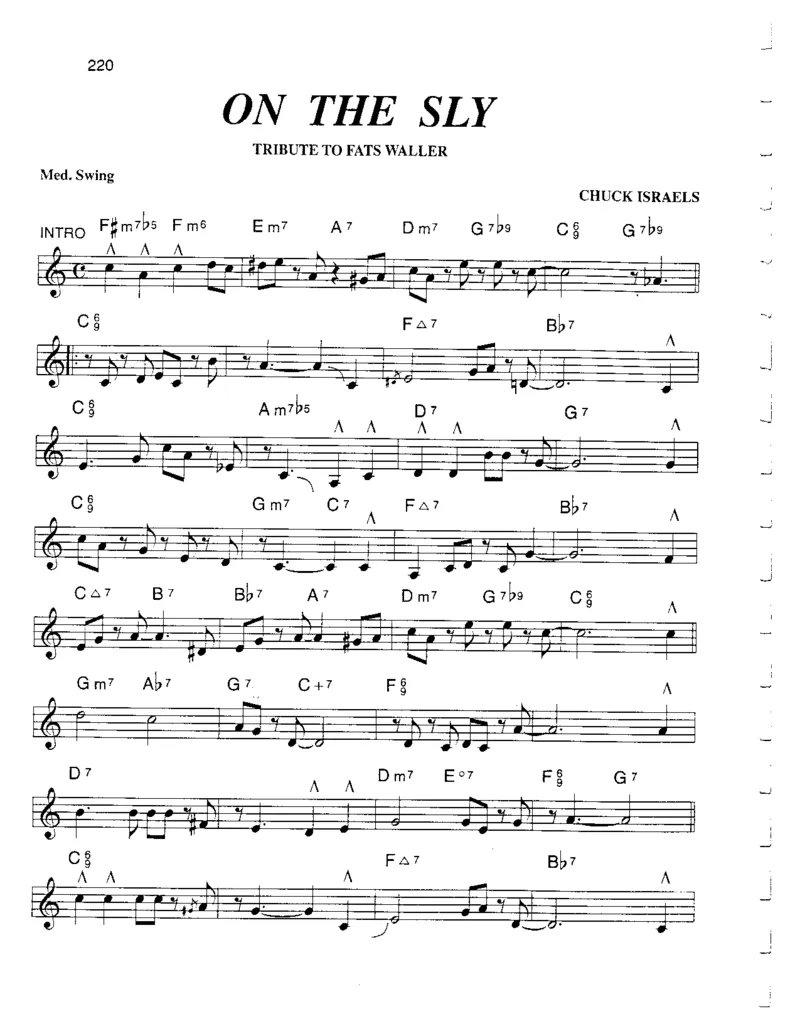 TheRealBookVolume-3-C'AllNew'_一万首著名钢琴曲谱哈农贝多芬合集视频教学电子版高清无水印可打印_07各风格钢琴谱合集_JazzPiano_原版钢琴教材附音频