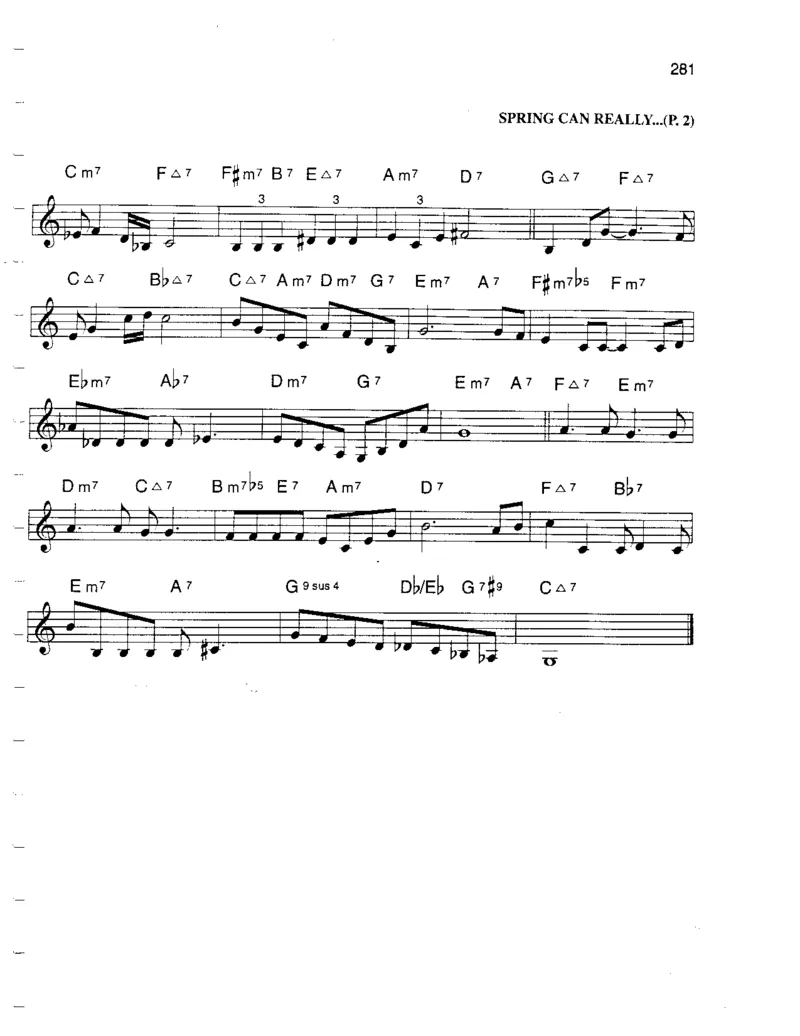 TheRealBookVolume-3-C'AllNew'_一万首著名钢琴曲谱哈农贝多芬合集视频教学电子版高清无水印可打印_07各风格钢琴谱合集_JazzPiano_原版钢琴教材附音频