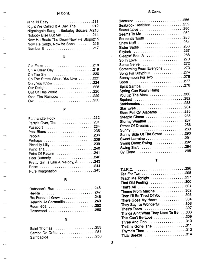 TheRealBookVolume-3-C'AllNew'_一万首著名钢琴曲谱哈农贝多芬合集视频教学电子版高清无水印可打印_07各风格钢琴谱合集_JazzPiano_原版钢琴教材附音频