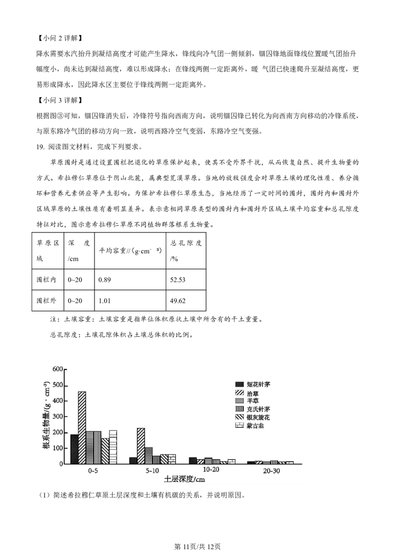 精品解析：2024届广西南宁市高三二模地理试题（解析版）(1)_2024年5月_025月合集_2024届广西届南宁市高三二模（金太阳459C）