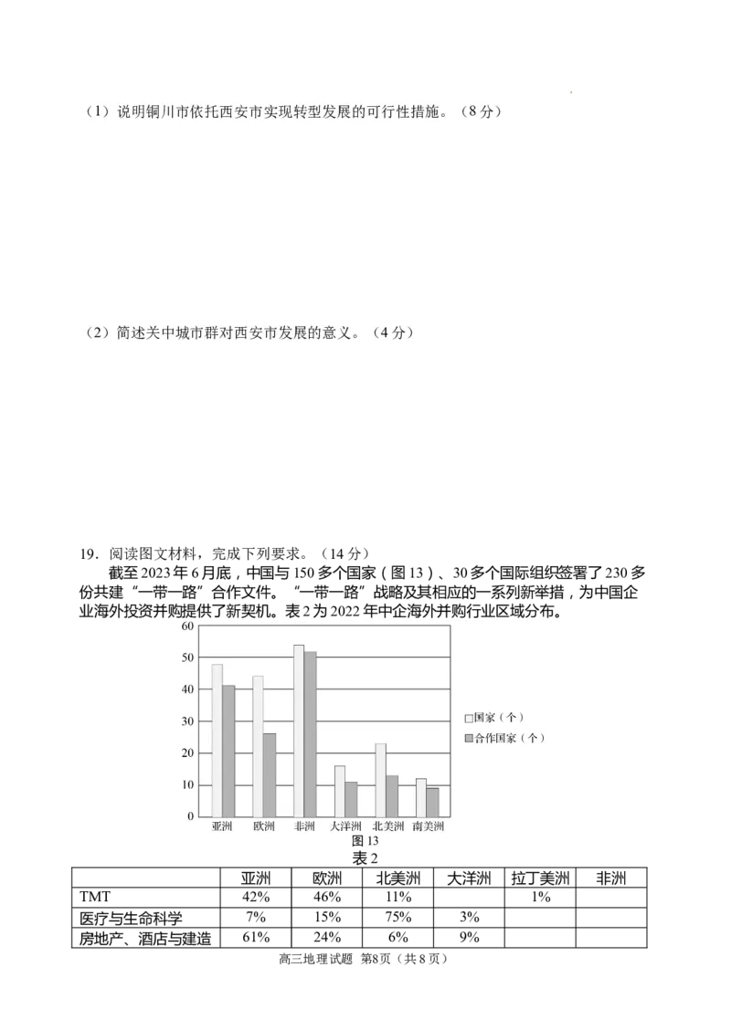 山东省日照市2023-2024学年高三上学期期中考试地理试题(1)_2023年11月_0211月合集_2024届山东省日照市高三上学期期中考试_山东省日照市2024届高三上学期期中考试地理