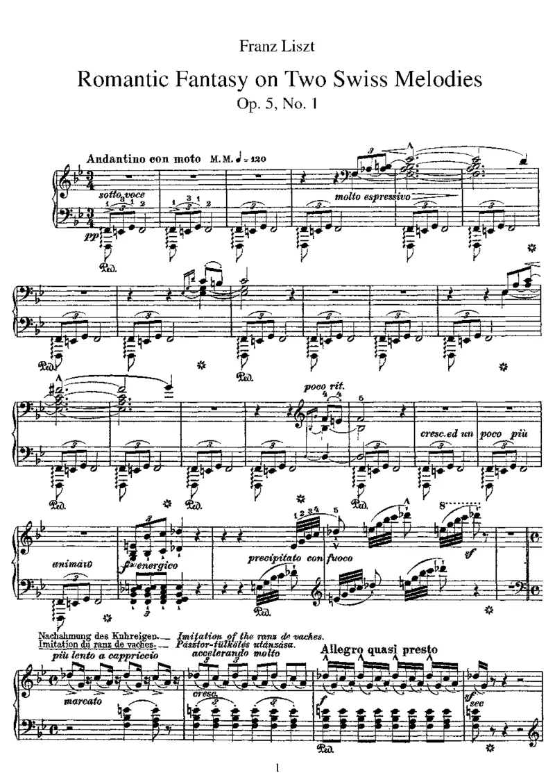 RomanticFantasyon2SwissMelodies_一万首著名钢琴曲谱哈农贝多芬合集视频教学电子版高清无水印可打印_1古典钢琴知名音乐家谱_李斯特钢琴谱全集_其他作品