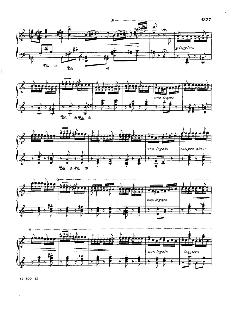 Liszt-RhapsodiesHongroisesNo[1].13_一万首著名钢琴曲谱哈农贝多芬合集视频教学电子版高清无水印可打印_1古典钢琴知名音乐家谱_李斯特钢琴谱全集_李斯特匈牙利狂想曲全集曲谱