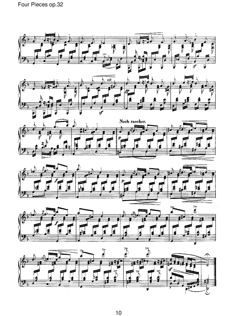 FourPiecesop.32_一万首著名钢琴曲谱哈农贝多芬合集视频教学电子版高清无水印可打印_1古典钢琴知名音乐家谱_舒曼钢琴谱全集_RobertSchumann罗伯特&middot;舒曼(1810-1856)