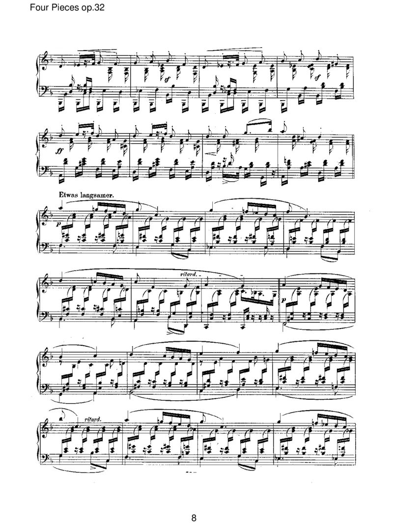 FourPiecesop.32_一万首著名钢琴曲谱哈农贝多芬合集视频教学电子版高清无水印可打印_1古典钢琴知名音乐家谱_舒曼钢琴谱全集_RobertSchumann罗伯特&middot;舒曼(1810-1856)