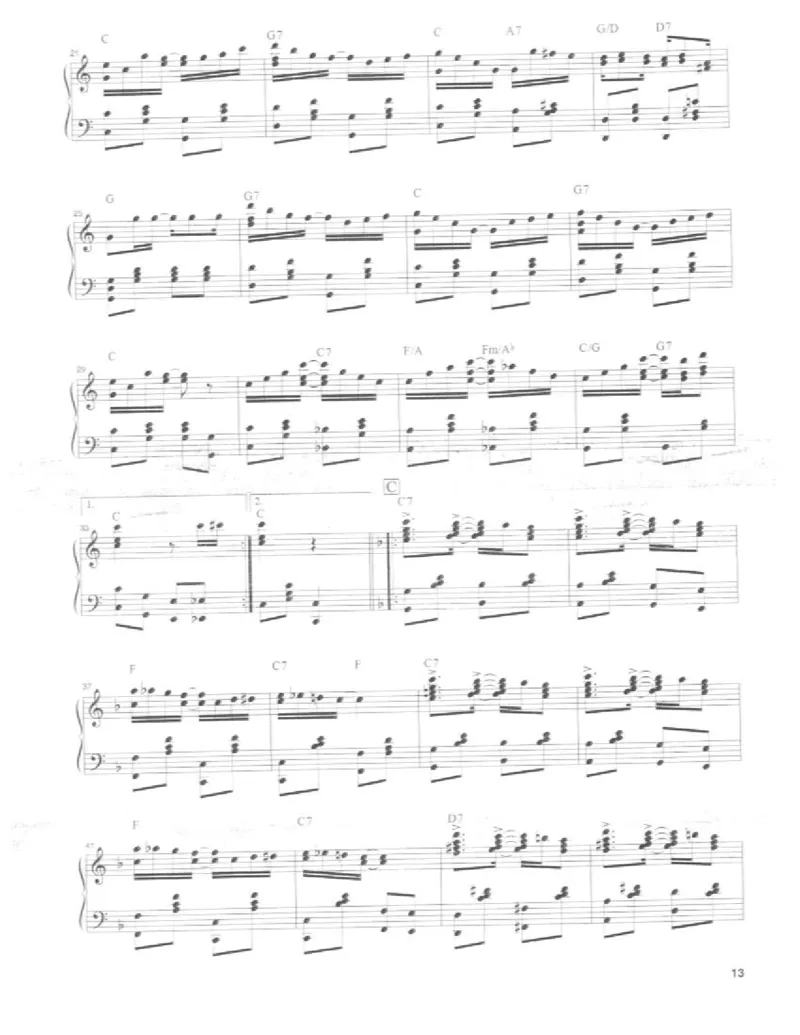 JohnValerio-Stride&SwingPiano_一万首著名钢琴曲谱哈农贝多芬合集视频教学电子版高清无水印可打印_07各风格钢琴谱合集_Stride&SwingPiano_原版钢琴教材附音频