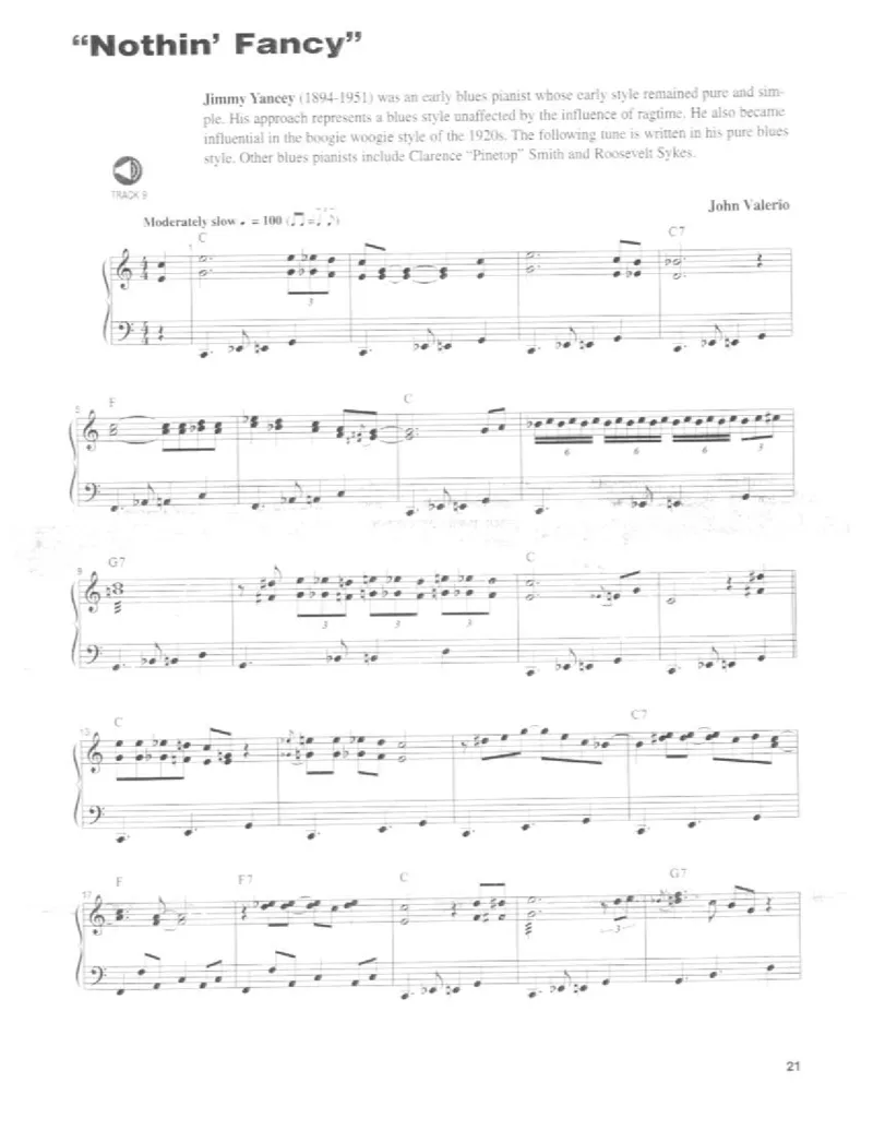 JohnValerio-Stride&SwingPiano_一万首著名钢琴曲谱哈农贝多芬合集视频教学电子版高清无水印可打印_07各风格钢琴谱合集_Stride&SwingPiano_原版钢琴教材附音频