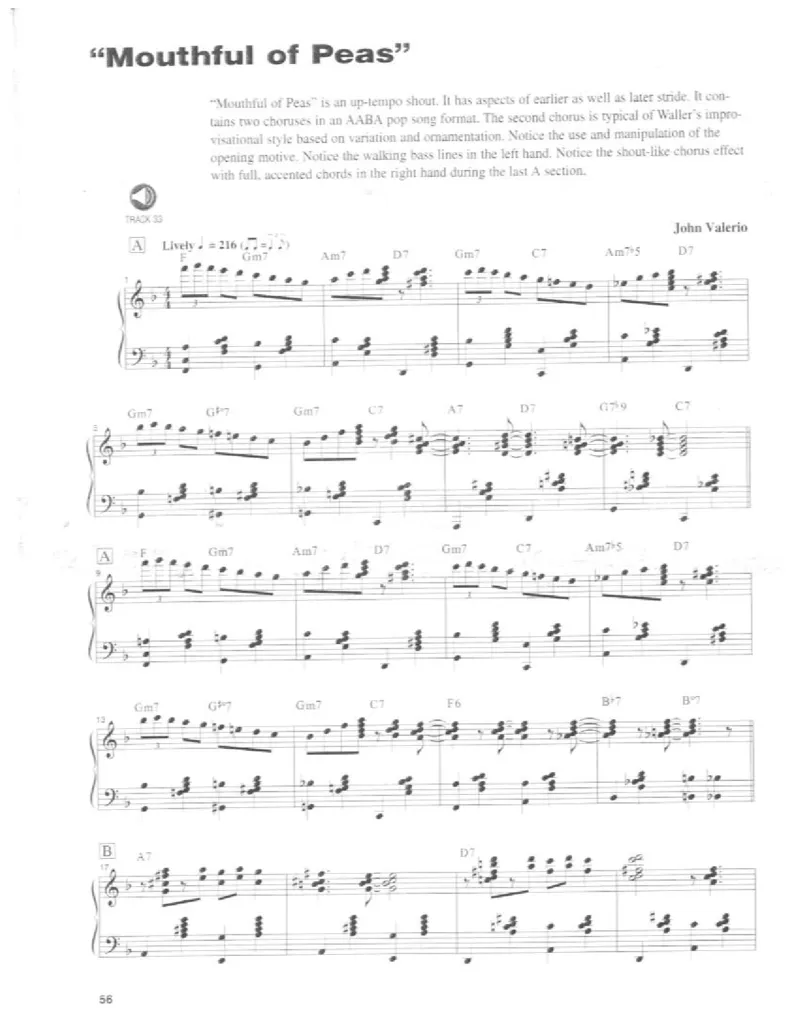 JohnValerio-Stride&SwingPiano_一万首著名钢琴曲谱哈农贝多芬合集视频教学电子版高清无水印可打印_07各风格钢琴谱合集_Stride&SwingPiano_原版钢琴教材附音频