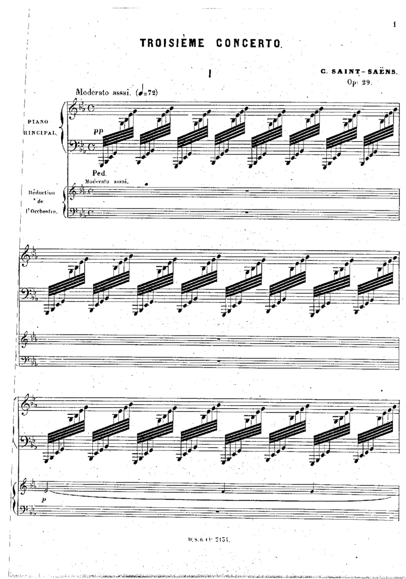 SaintSaens_Concerto_No.3_一万首著名钢琴曲谱哈农贝多芬合集视频教学电子版高清无水印可打印_1古典钢琴知名音乐家谱_圣桑钢琴谱全集_钢琴协奏曲