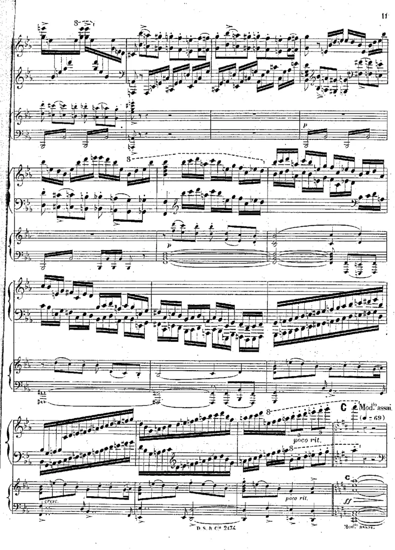 SaintSaens_Concerto_No.3_一万首著名钢琴曲谱哈农贝多芬合集视频教学电子版高清无水印可打印_1古典钢琴知名音乐家谱_圣桑钢琴谱全集_钢琴协奏曲