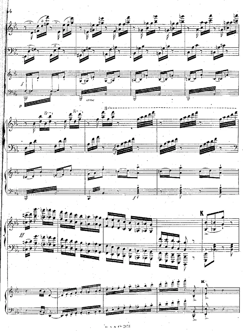 SaintSaens_Concerto_No.3_一万首著名钢琴曲谱哈农贝多芬合集视频教学电子版高清无水印可打印_1古典钢琴知名音乐家谱_圣桑钢琴谱全集_钢琴协奏曲