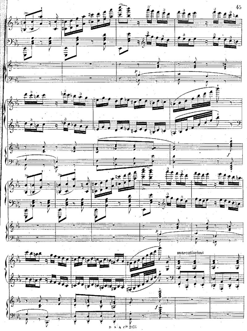 SaintSaens_Concerto_No.3_一万首著名钢琴曲谱哈农贝多芬合集视频教学电子版高清无水印可打印_1古典钢琴知名音乐家谱_圣桑钢琴谱全集_钢琴协奏曲