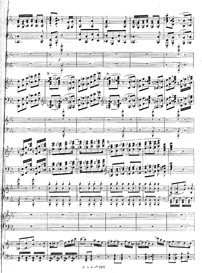 SaintSaens_Concerto_No.3_一万首著名钢琴曲谱哈农贝多芬合集视频教学电子版高清无水印可打印_1古典钢琴知名音乐家谱_圣桑钢琴谱全集_钢琴协奏曲