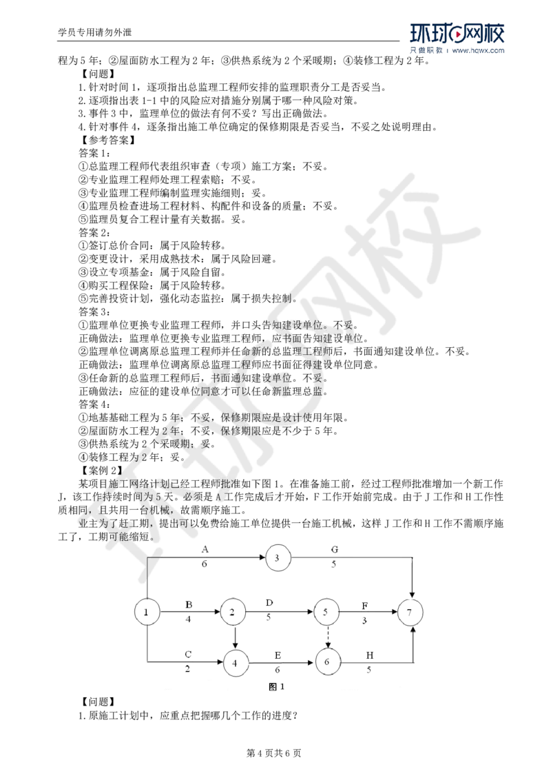 WM_Removed_2025年监理工程师《建设工程监理案例分析》（土建）备考指导_监理工程师_2025监理工程师_2025年监理工程师-各大机构_2025年监理-土建案例_机构1-HQ_00.备考指导-王.双赠