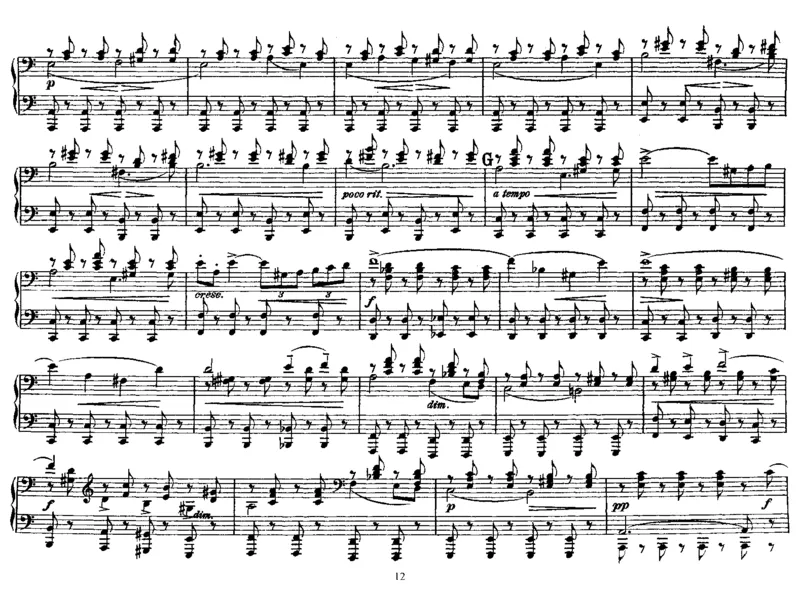 PeerGyntSuiteNo2,Op55(4Hands)_一万首著名钢琴曲谱哈农贝多芬合集视频教学电子版高清无水印可打印_1古典钢琴知名音乐家谱_格里格钢琴谱全集_四手联弹