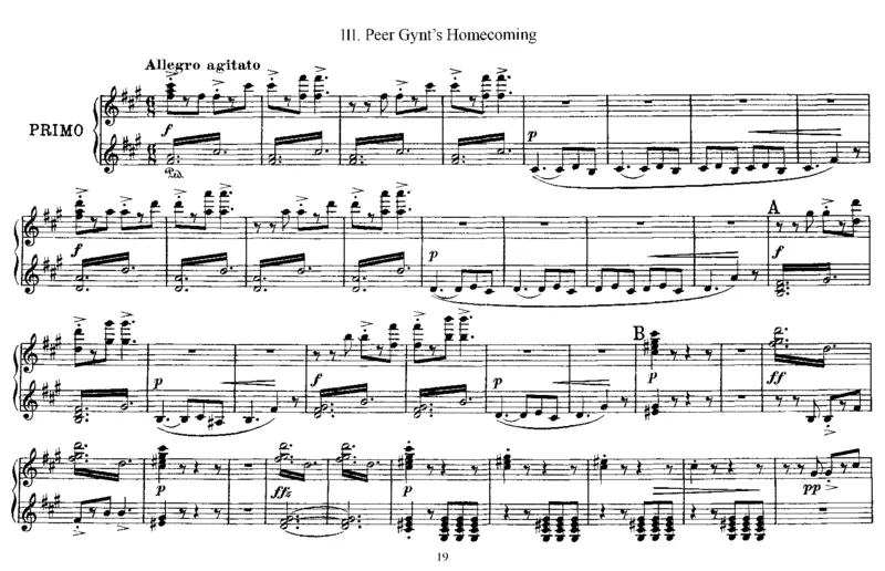 PeerGyntSuiteNo2,Op55(4Hands)_一万首著名钢琴曲谱哈农贝多芬合集视频教学电子版高清无水印可打印_1古典钢琴知名音乐家谱_格里格钢琴谱全集_四手联弹