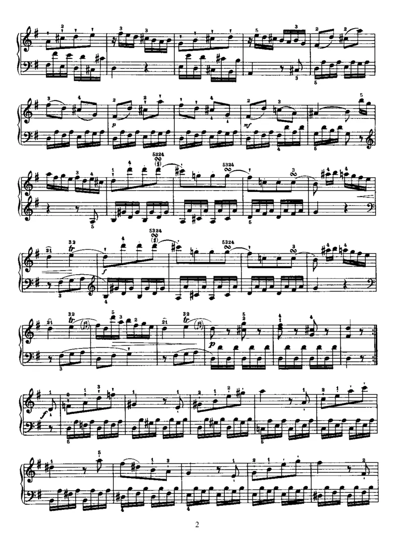 PianoSonataNo27inG_NoRestriction_一万首著名钢琴曲谱哈农贝多芬合集视频教学电子版高清无水印可打印_1古典钢琴知名音乐家谱_海顿钢琴谱全集_奏鸣曲