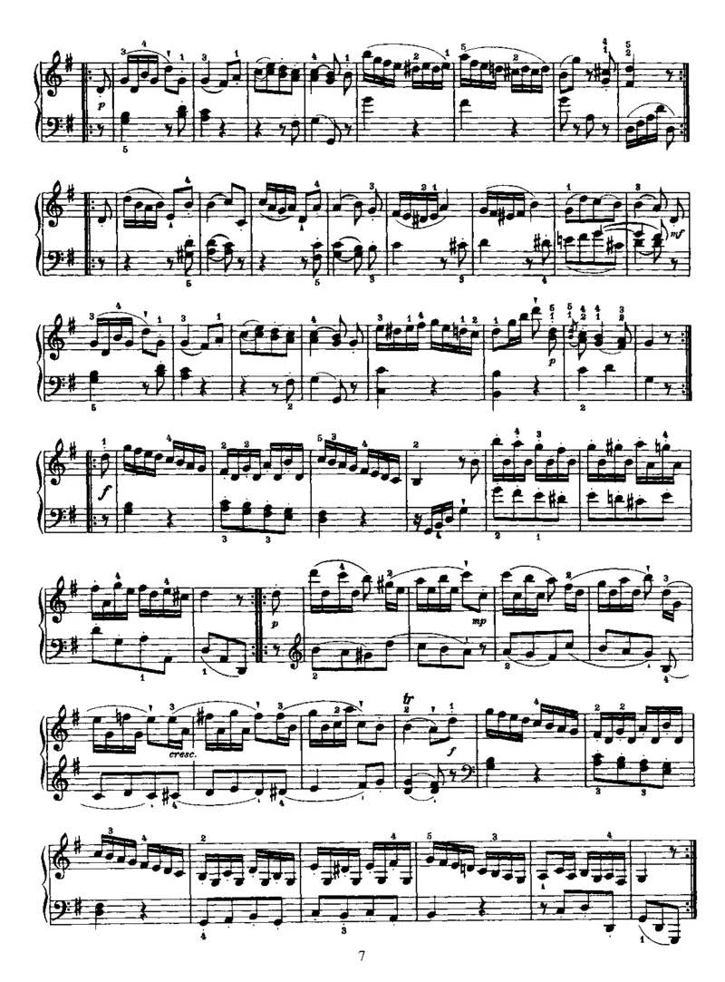 PianoSonataNo27inG_NoRestriction_一万首著名钢琴曲谱哈农贝多芬合集视频教学电子版高清无水印可打印_1古典钢琴知名音乐家谱_海顿钢琴谱全集_奏鸣曲