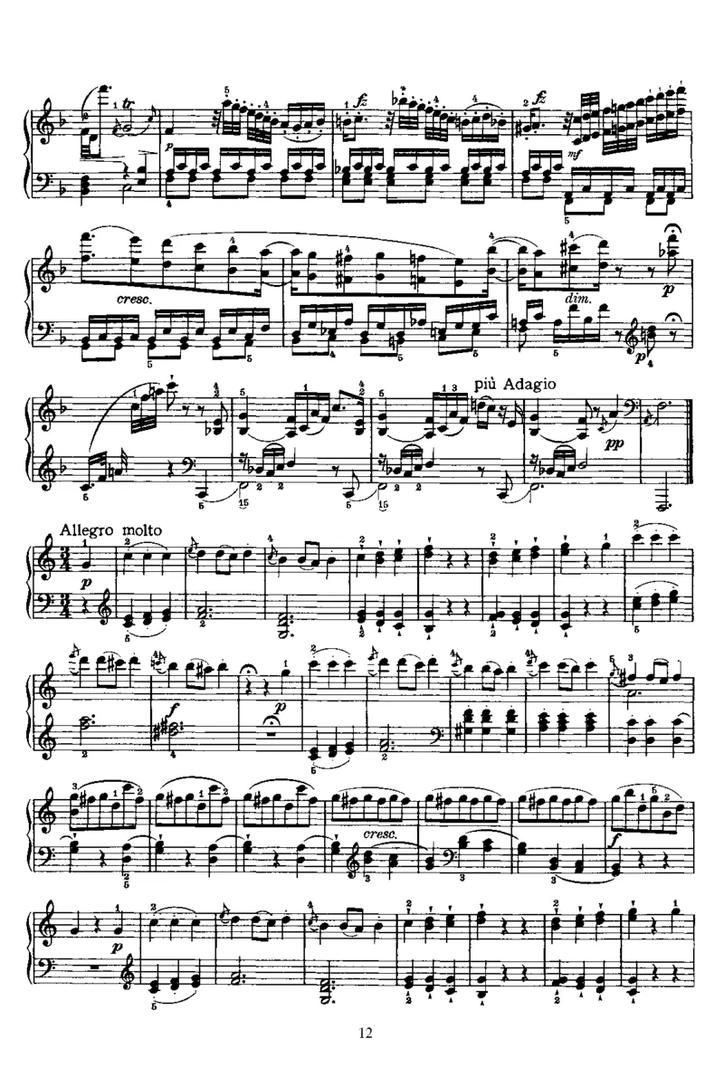 PianoSonataNo50inC_NoRestriction_一万首著名钢琴曲谱哈农贝多芬合集视频教学电子版高清无水印可打印_1古典钢琴知名音乐家谱_海顿钢琴谱全集_奏鸣曲