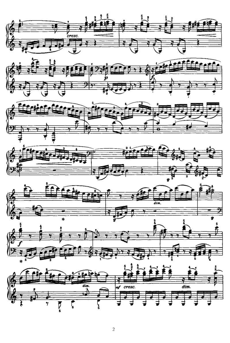 PianoSonataNo50inC_NoRestriction_一万首著名钢琴曲谱哈农贝多芬合集视频教学电子版高清无水印可打印_1古典钢琴知名音乐家谱_海顿钢琴谱全集_奏鸣曲