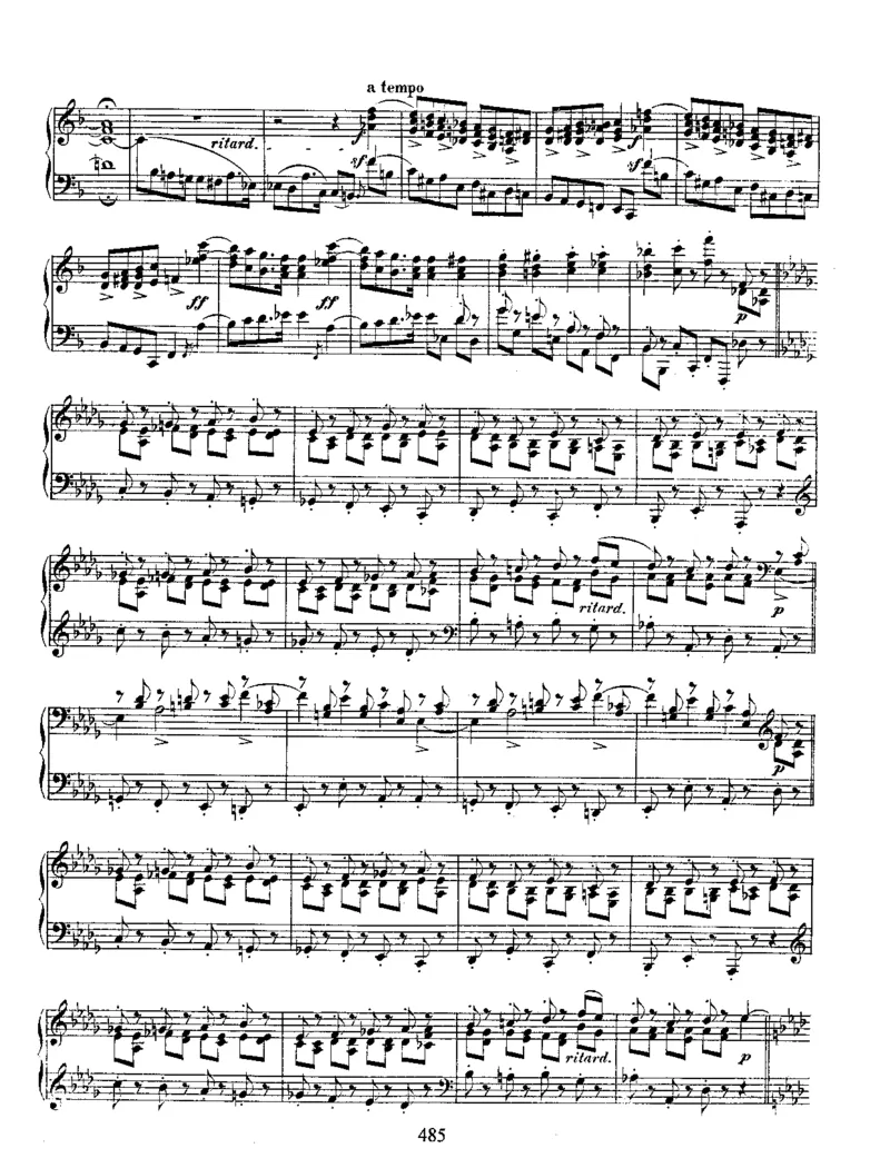 Schumann-Nachtstucke(NightPieces),Op.23_一万首著名钢琴曲谱哈农贝多芬合集视频教学电子版高清无水印可打印_1古典钢琴知名音乐家谱_舒曼钢琴谱全集_WORKS