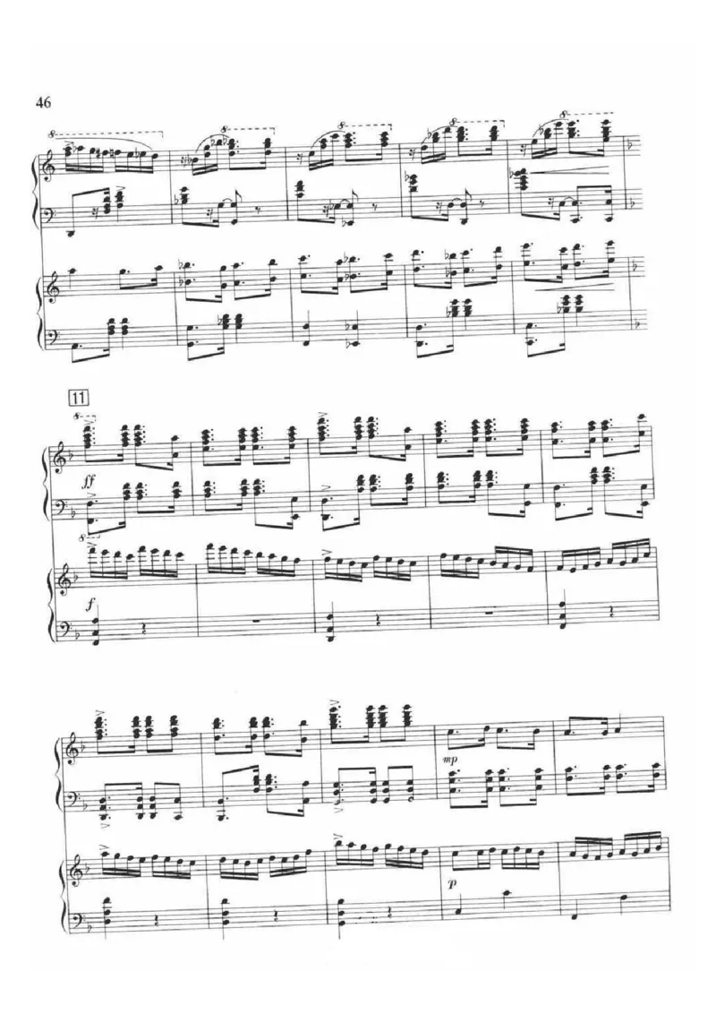 G__淘宝_中国作品_《黄河钢琴协奏曲》双钢琴谱洗星海钢琴谱_黄河_4保卫黄河_一万首著名钢琴曲谱哈农贝多芬合集视频教学电子版高清无水印可打印_04中国乐曲钢琴谱合集