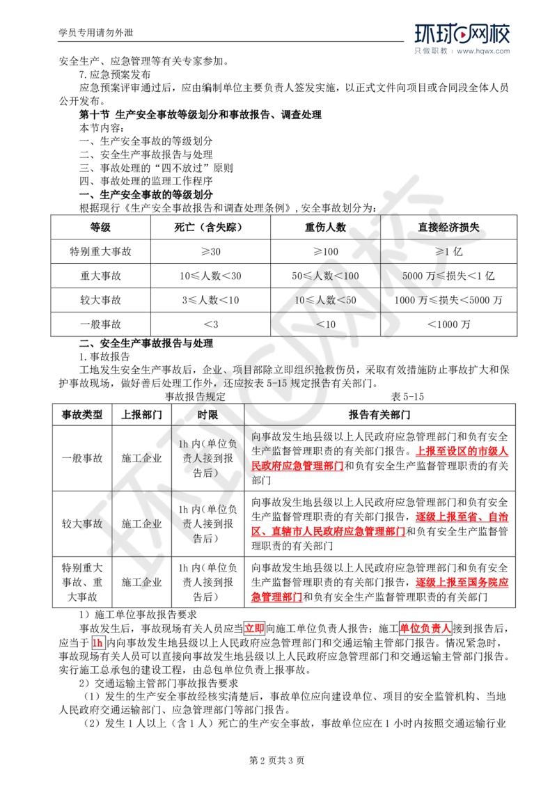 WM_78.基础知识：第五章第九至十节生产安全事故等级划分和事故报告、调查处理_监理工程师_2025监理工程师_2025年监理工程师-各大机构_2025年监理-交通目标_01.精讲班-朱.娟婷_讲义