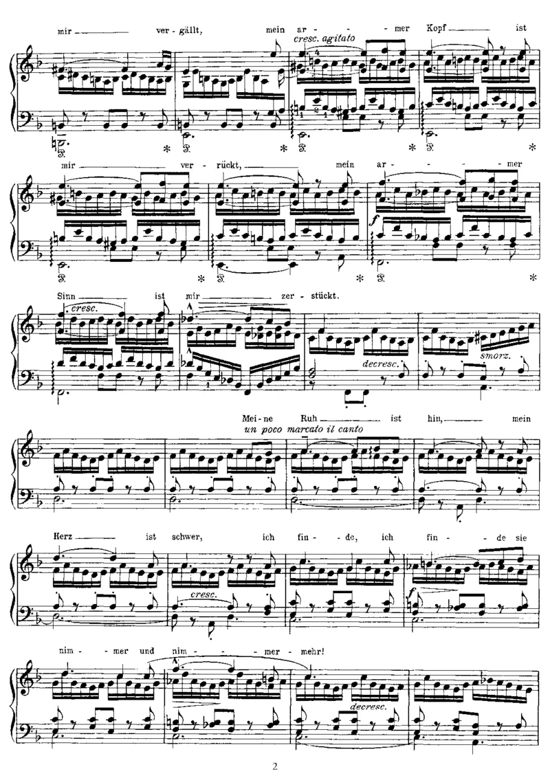 GretchenamSpinnrade(Schubert)_一万首著名钢琴曲谱哈农贝多芬合集视频教学电子版高清无水印可打印_1古典钢琴知名音乐家谱_李斯特钢琴谱全集_改编舒伯特