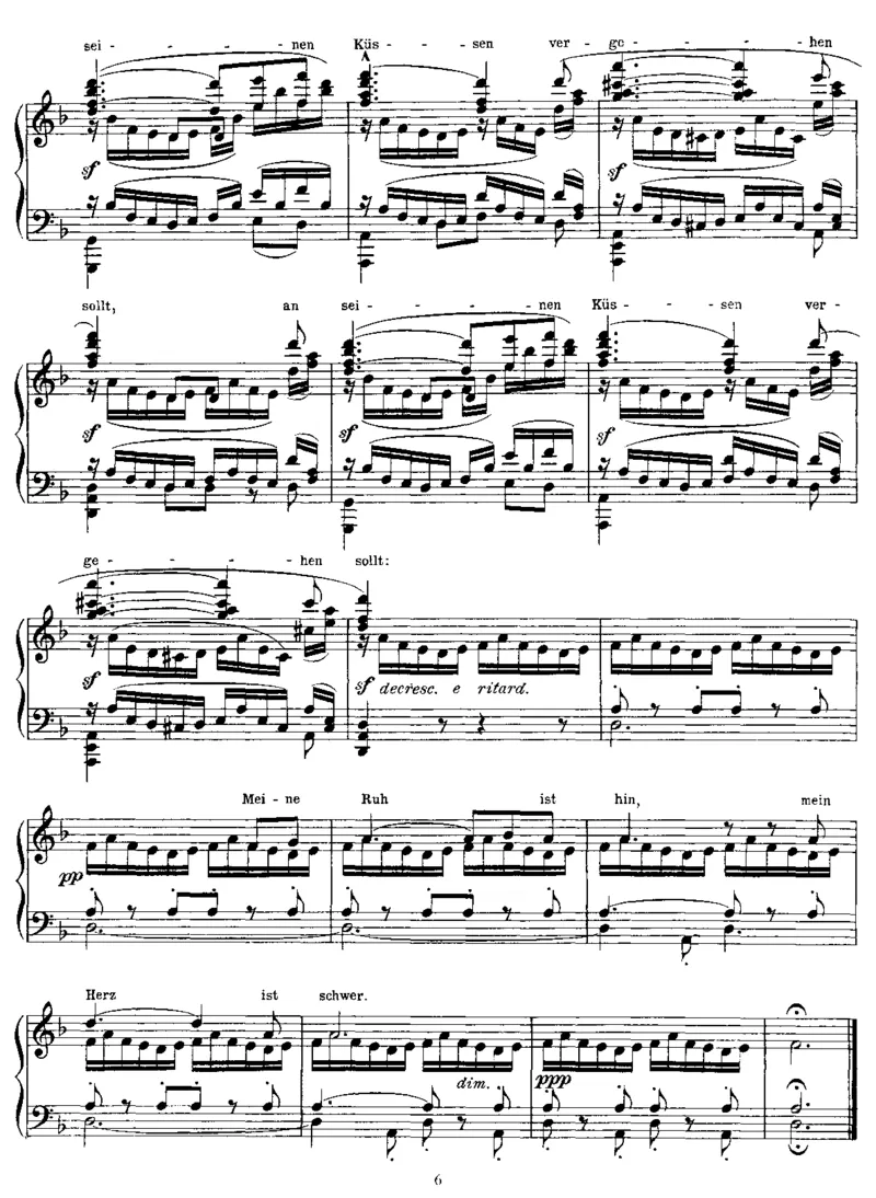 GretchenamSpinnrade(Schubert)_一万首著名钢琴曲谱哈农贝多芬合集视频教学电子版高清无水印可打印_1古典钢琴知名音乐家谱_李斯特钢琴谱全集_改编舒伯特