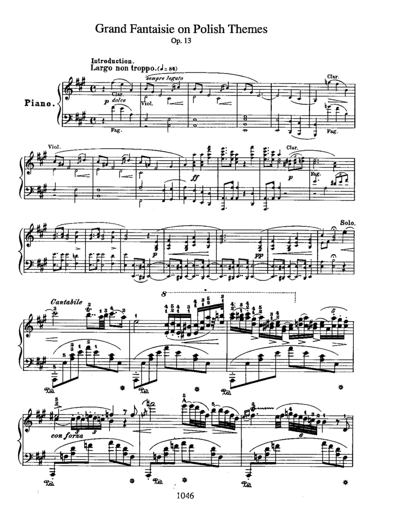 GrandFantaisieonPolishThemes,Op13_一万首著名钢琴曲谱哈农贝多芬合集视频教学电子版高清无水印可打印_1古典钢琴知名音乐家谱_肖邦钢琴谱全集_钢琴与乐队作品