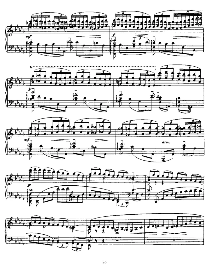 VariationsonaThemebyChopin,Op22_一万首著名钢琴曲谱哈农贝多芬合集视频教学电子版高清无水印可打印_1古典钢琴知名音乐家谱_拉赫玛尼诺夫钢琴谱全集