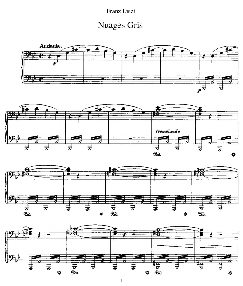 NuageGris_一万首著名钢琴曲谱哈农贝多芬合集视频教学电子版高清无水印可打印_1古典钢琴知名音乐家谱_李斯特钢琴谱全集_其他作品