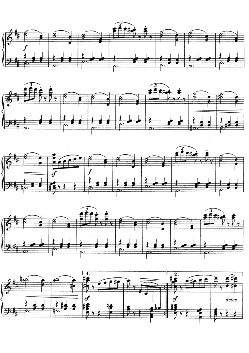 TchaikovskyNutcrackerOp71_一万首著名钢琴曲谱哈农贝多芬合集视频教学电子版高清无水印可打印_1古典钢琴知名音乐家谱_超高难度钢琴谱