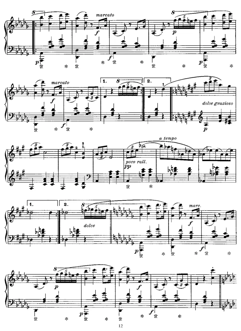 SoireesdeVienne(Schubert)(part1)_一万首著名钢琴曲谱哈农贝多芬合集视频教学电子版高清无水印可打印_1古典钢琴知名音乐家谱_李斯特钢琴谱全集_改编舒伯特