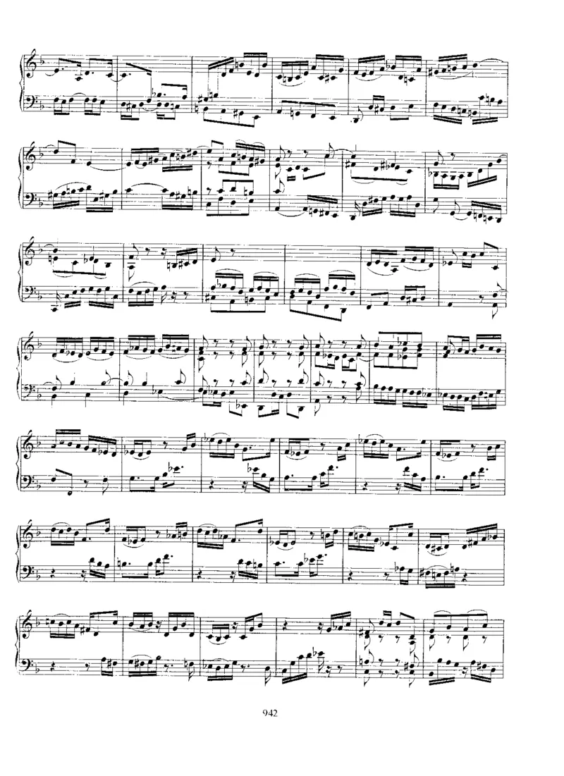 sonataBWV963-966_一万首著名钢琴曲谱哈农贝多芬合集视频教学电子版高清无水印可打印_1古典钢琴知名音乐家谱_巴赫钢琴谱全集