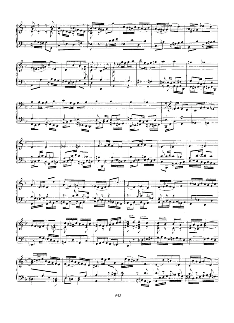 sonataBWV963-966_一万首著名钢琴曲谱哈农贝多芬合集视频教学电子版高清无水印可打印_1古典钢琴知名音乐家谱_巴赫钢琴谱全集