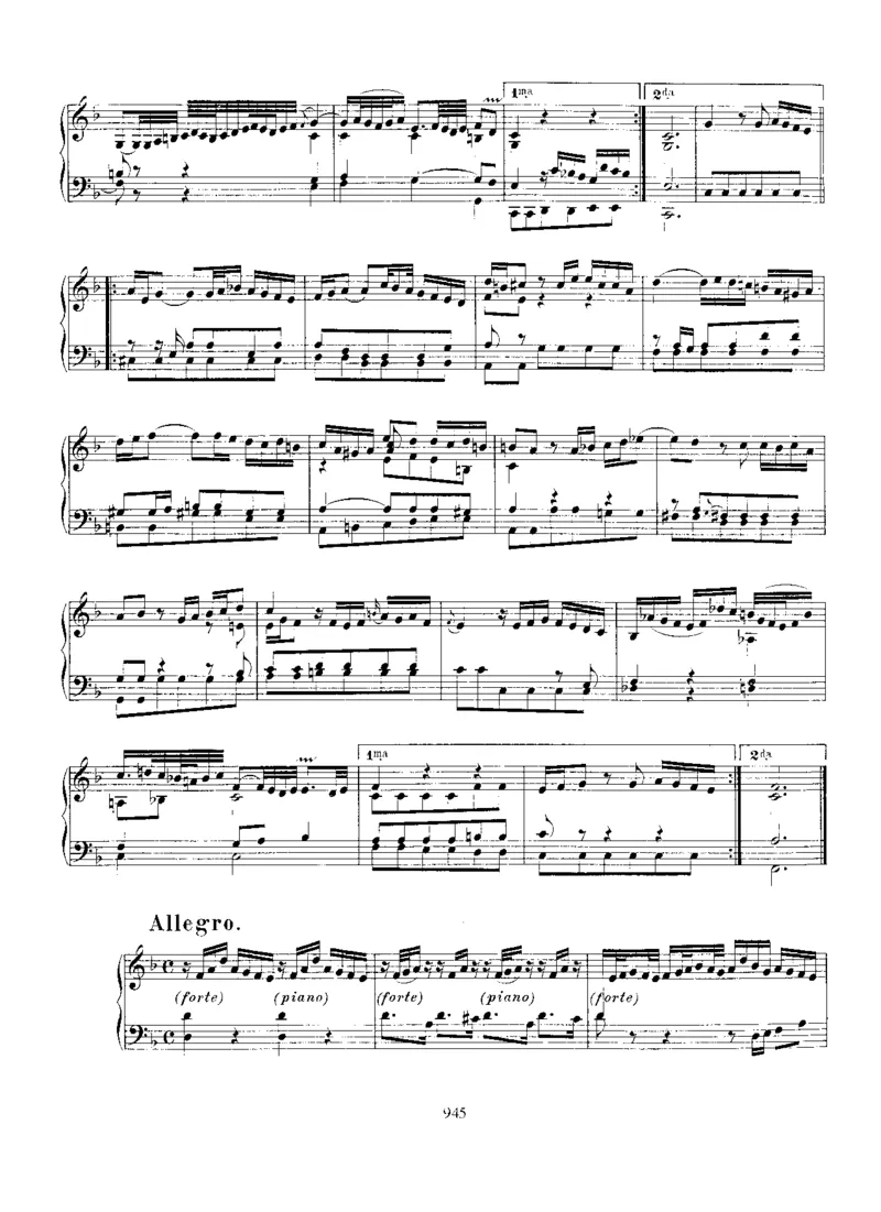 sonataBWV963-966_一万首著名钢琴曲谱哈农贝多芬合集视频教学电子版高清无水印可打印_1古典钢琴知名音乐家谱_巴赫钢琴谱全集