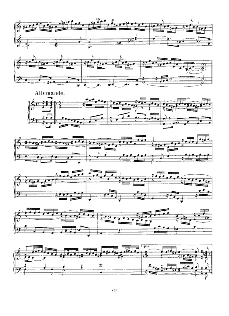 sonataBWV963-966_一万首著名钢琴曲谱哈农贝多芬合集视频教学电子版高清无水印可打印_1古典钢琴知名音乐家谱_巴赫钢琴谱全集