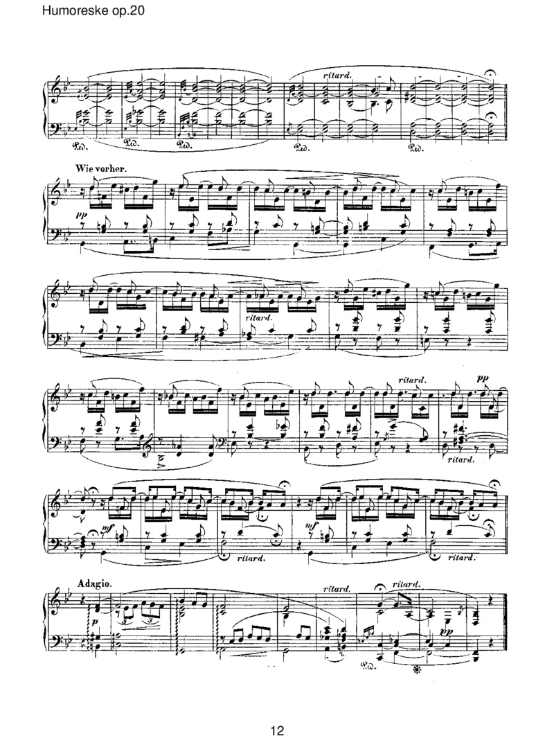 Humoreskeop.20_一万首著名钢琴曲谱哈农贝多芬合集视频教学电子版高清无水印可打印_1古典钢琴知名音乐家谱_舒曼钢琴谱全集_RobertSchumann罗伯特&middot;舒曼(1810-1856)