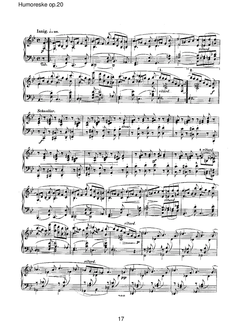 Humoreskeop.20_一万首著名钢琴曲谱哈农贝多芬合集视频教学电子版高清无水印可打印_1古典钢琴知名音乐家谱_舒曼钢琴谱全集_RobertSchumann罗伯特&middot;舒曼(1810-1856)
