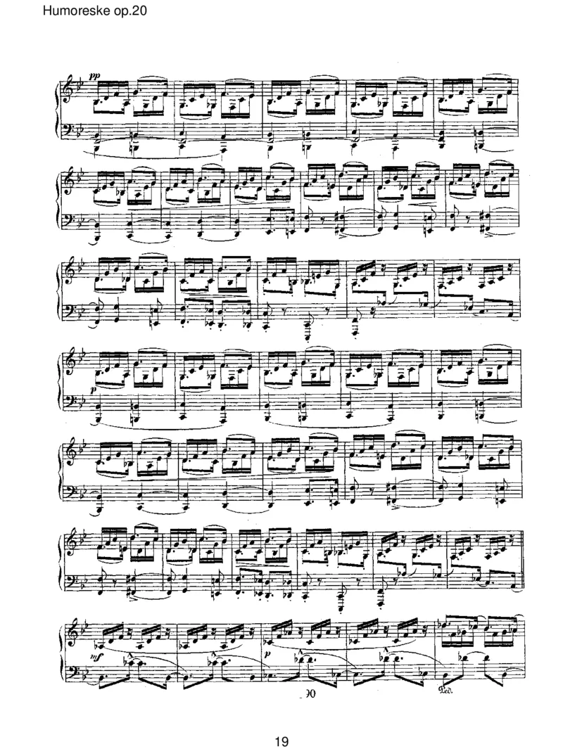 Humoreskeop.20_一万首著名钢琴曲谱哈农贝多芬合集视频教学电子版高清无水印可打印_1古典钢琴知名音乐家谱_舒曼钢琴谱全集_RobertSchumann罗伯特&middot;舒曼(1810-1856)