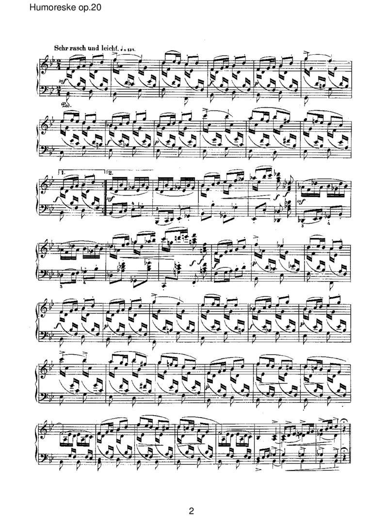 Humoreskeop.20_一万首著名钢琴曲谱哈农贝多芬合集视频教学电子版高清无水印可打印_1古典钢琴知名音乐家谱_舒曼钢琴谱全集_RobertSchumann罗伯特&middot;舒曼(1810-1856)